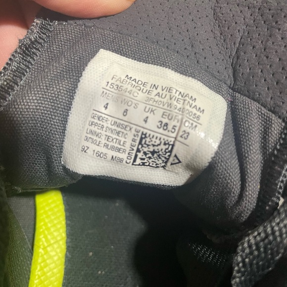 Converse Distressed Gray High-Tops - Picture 6 of 8